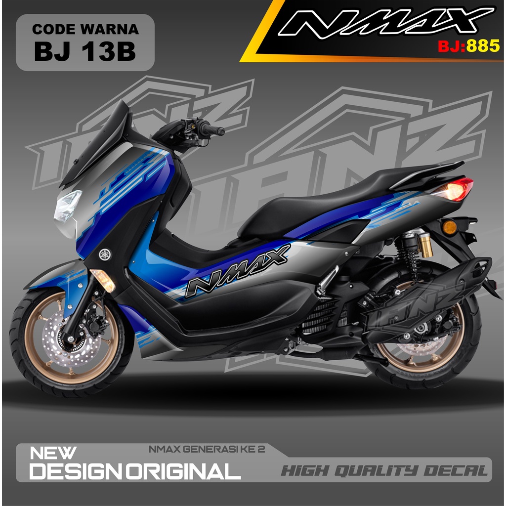 VARIASI STICKER NEW NMAX FULL BODY BLOK MOTOR / DECAL FULL BODY NMAX / DECAL STIKER FULL BODY NMAX / STIKER DECAL NMAX TERBARU