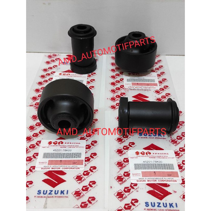bushing arm depan grand vitara bush arm bos kapak grand vitara original 2set 4pc
