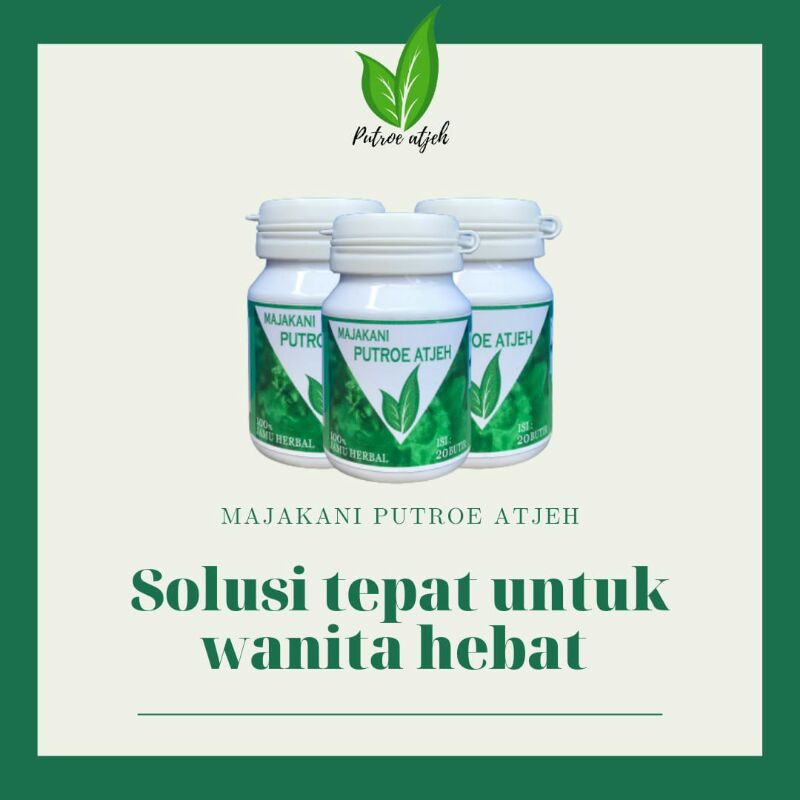 

MANJAKANI MAJAKANI PUTROE ATJEH JAMU HERBAL PERAPAT V OBAT KEPUTIHAN