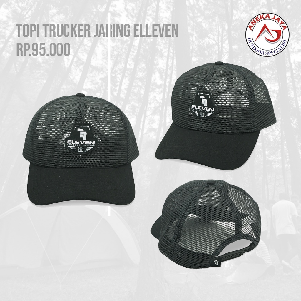 Topi Trucker Jaring ELLEVEN