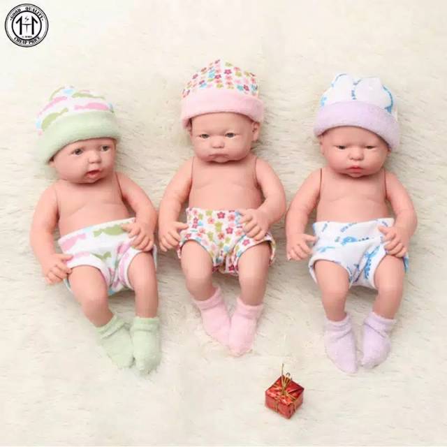 SALE Boneka mirip bayi impor silicon lentur