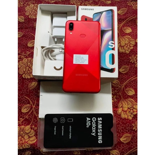 Samsung A10s 2/32 Merah second bekas