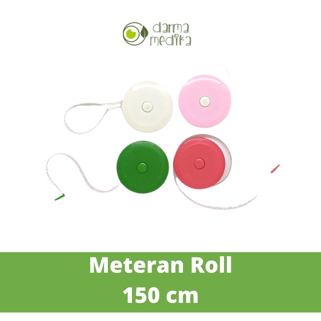 Meteran Roll Jahit Serbaguna Alat Ukur Diet 150 cm 150cm