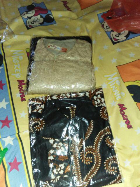 Maura Couple - Sania Ruffle Batik Couple Ori Ndoro Jowi Garansi Termurah  Batik Couple Syahrini