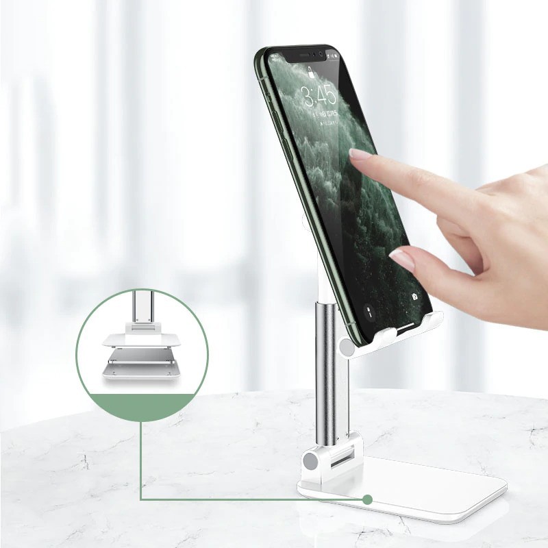 Liftable Foldable Phone Holder Stand HP di Meja Folding flip holder