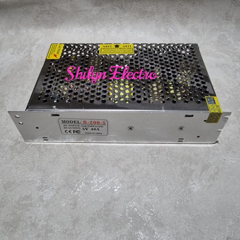 POWER SUPPLY 5V 40A PSU SUPLY