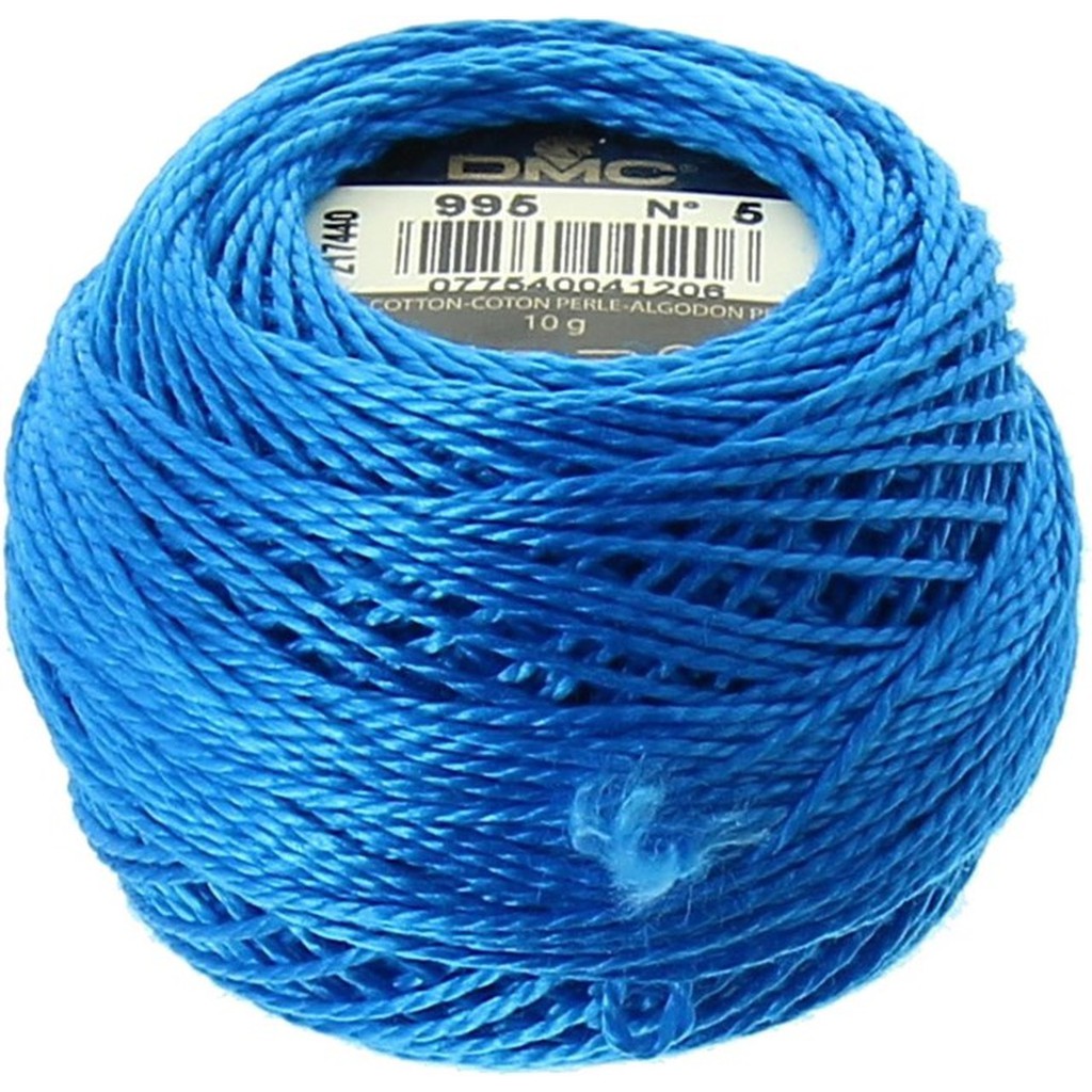 Benang Sulam DMC Art 116 Cotton Perle Pearl Ball Size 5 Kode 995