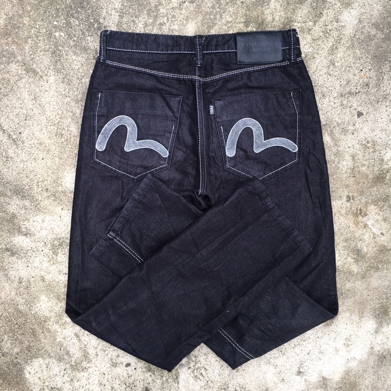 Celana Panjang Jeans Pria Evisu Genes Unique