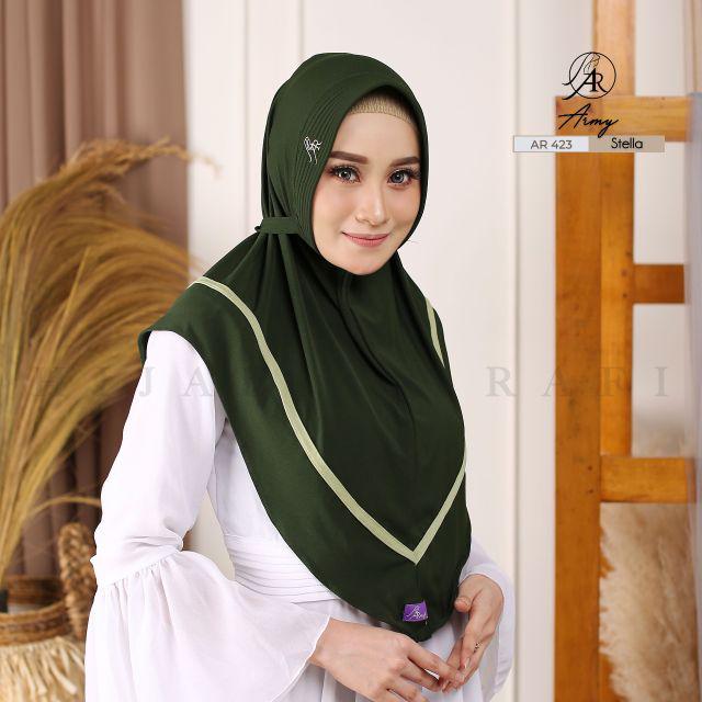 Hijab Ar Rafi AR 423 hijab instan new arrival || INAYAHHIJAB-Army