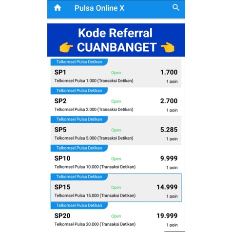 Agen Pulsa All Operator
