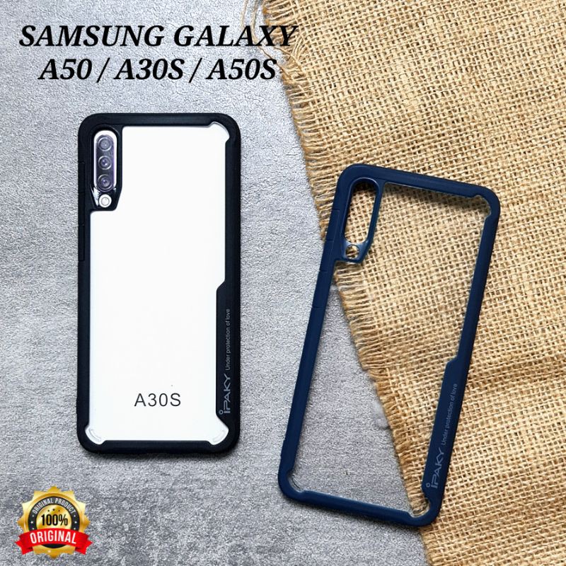 SAMSUNG A10 M10 M20 A20 A30 A50 A30S A50S A70 A70S A10S M01S A20S - IPAKY Soft Case Bumper Transparent Clear