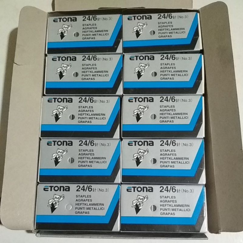 

Staples Etona 24/6 Isi Hekter No. 3 Original
