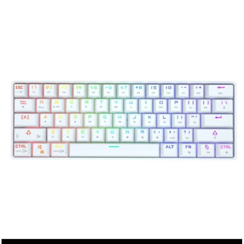 mechanical keyboard RGB Dk61 blue switch