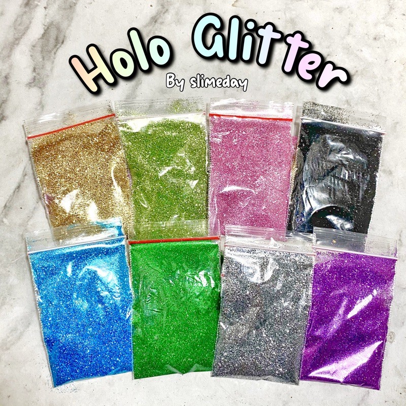 Hologram glitter