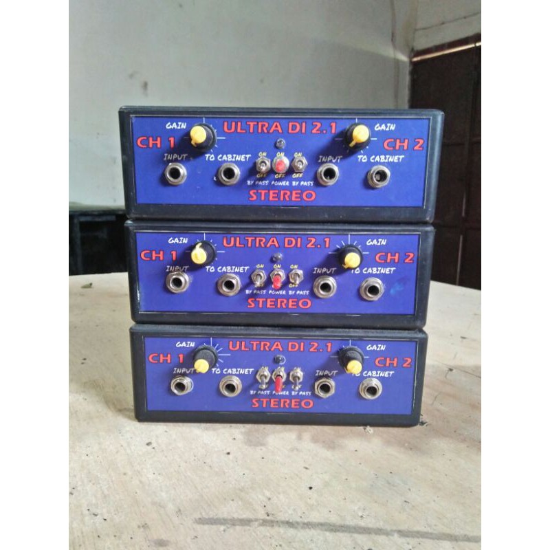 

DI box / Direct box passive stereo