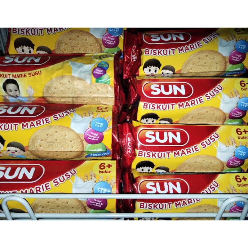 

SUN Biskuit Marie Susu 6+