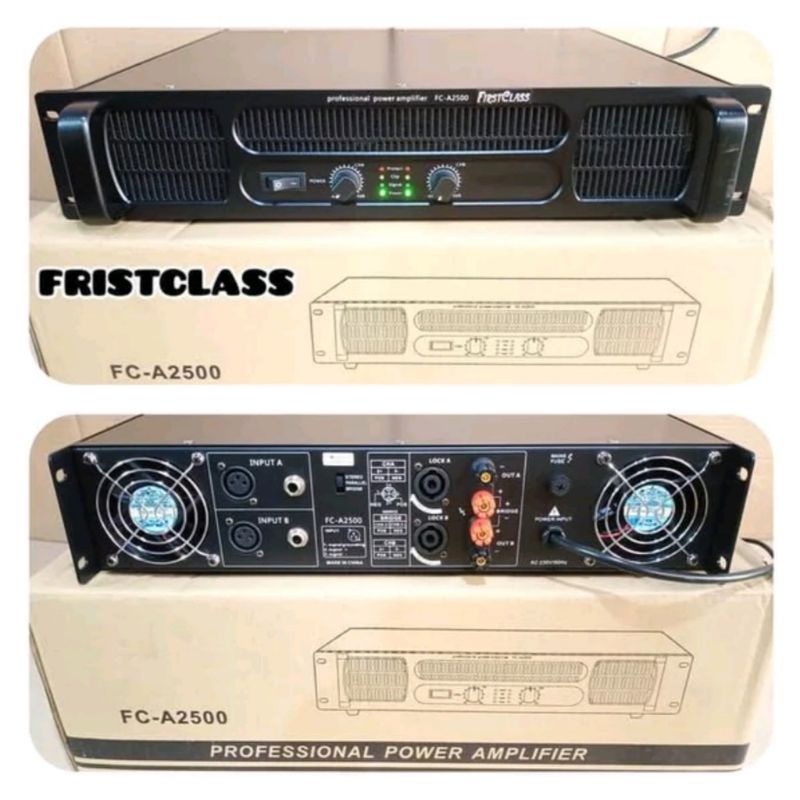 power amplifier firstclass FC-A2500/fc a 2500.original produk