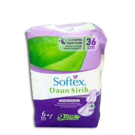 SOFTEX DAUN SIRIH SLIM EXTRA 29 CM/WING 23 CM/36 CM