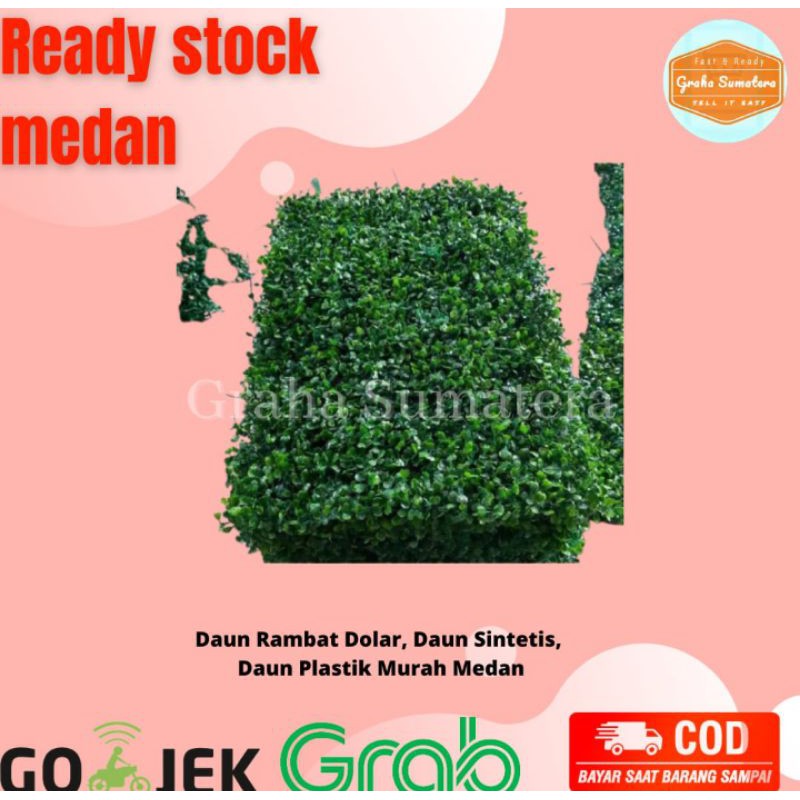 Daun Rambat Dolar, Daun Sintetis, Daun Plastik Murah Medan
