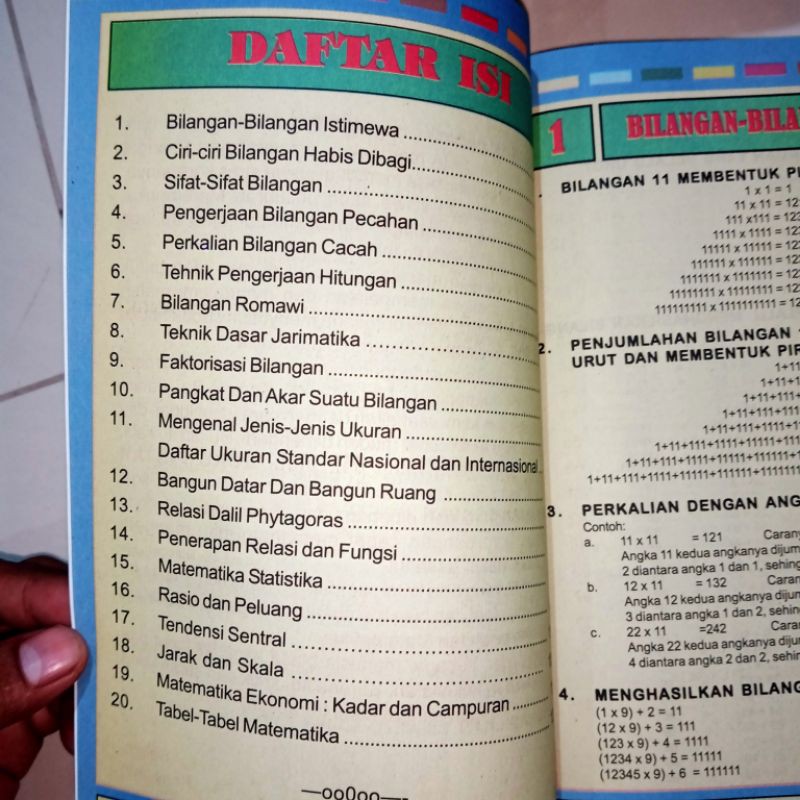 buku pintar matematika 128 halaman (15×25cm)