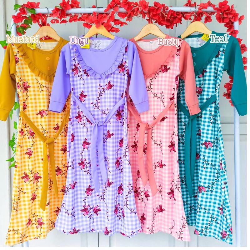 GAMIS ANAK PEREMPUAN BAHAN VOXY