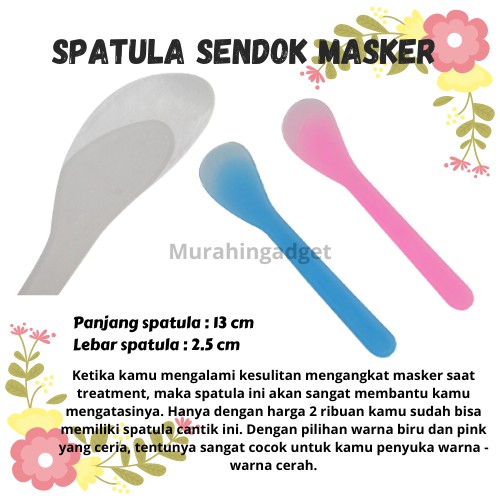 OBRAL Spatula Plastik Facial - Kecantikan - alat Salon