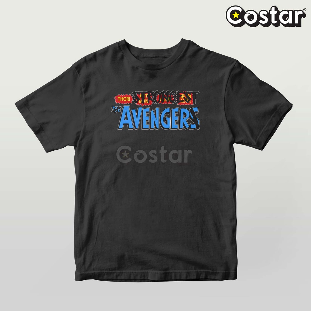 Kaos Thor The Storongest Avenger Bahan Combed Premium