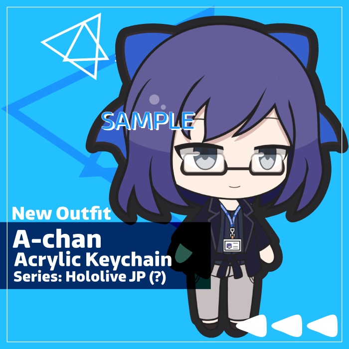 Keychain Hololive Japan Yuujin A New Outfit
 | KyraMerch Anime Fanmerch Dealer