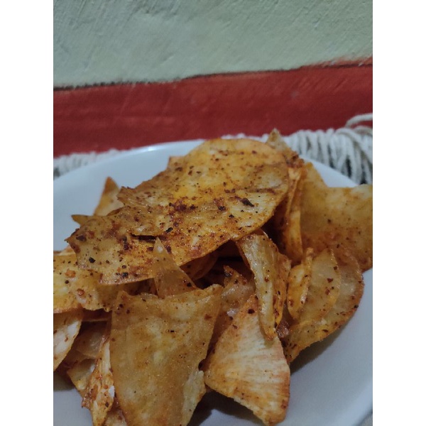 

Keripik Singkong Pedas/Gurih/Renyah