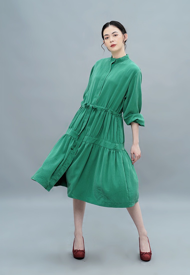 

NONA Soraya Jacket Dress Green