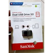 SANDISKK USB OTG / SANDISK FLASHDISK Sandisk OTG ULTRA DUAL DRIVE USB 3.0 64GB