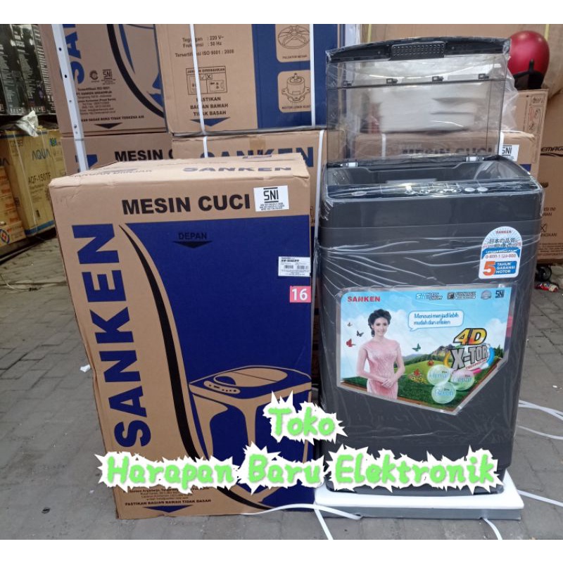 Mesin Cuci 1 Tabung SANKEN AW-S866PP 7kg