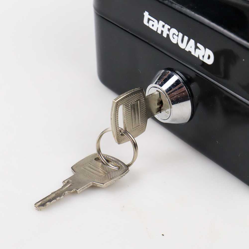 TD - RUM TaffGUARD Kotak Brankas Uang Safebox Key Lock 12.5x9.5x6cm - JJZS66