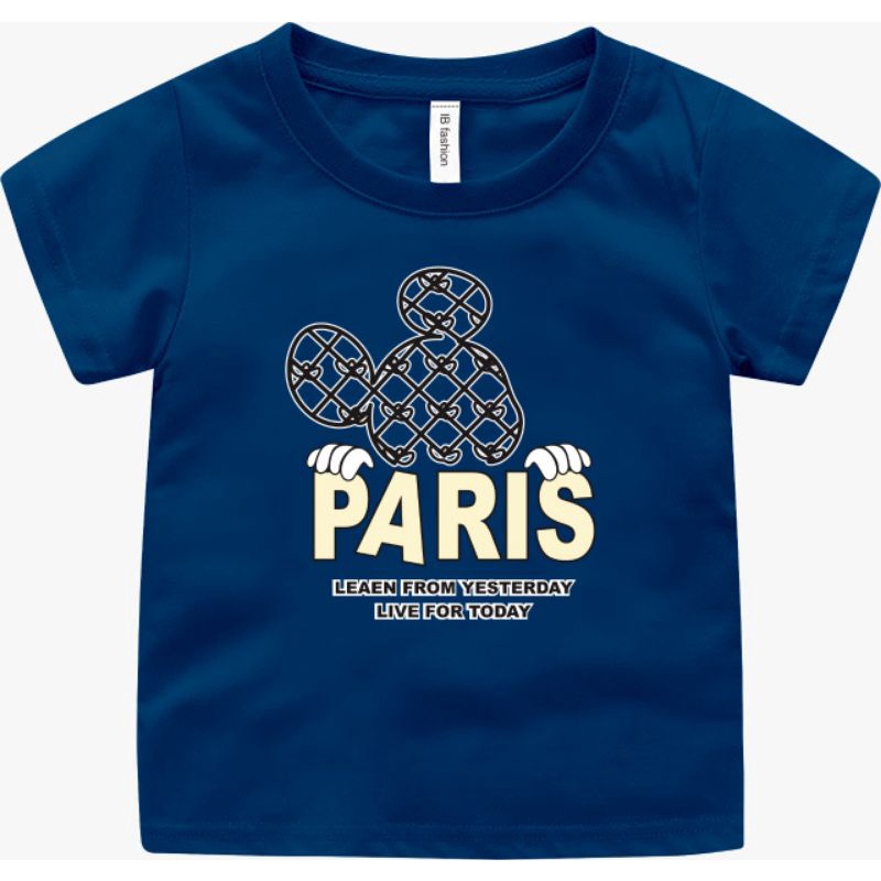 ((IB))KAOS ANAK2 UNISEX/PARIS DIGITAL SABLON