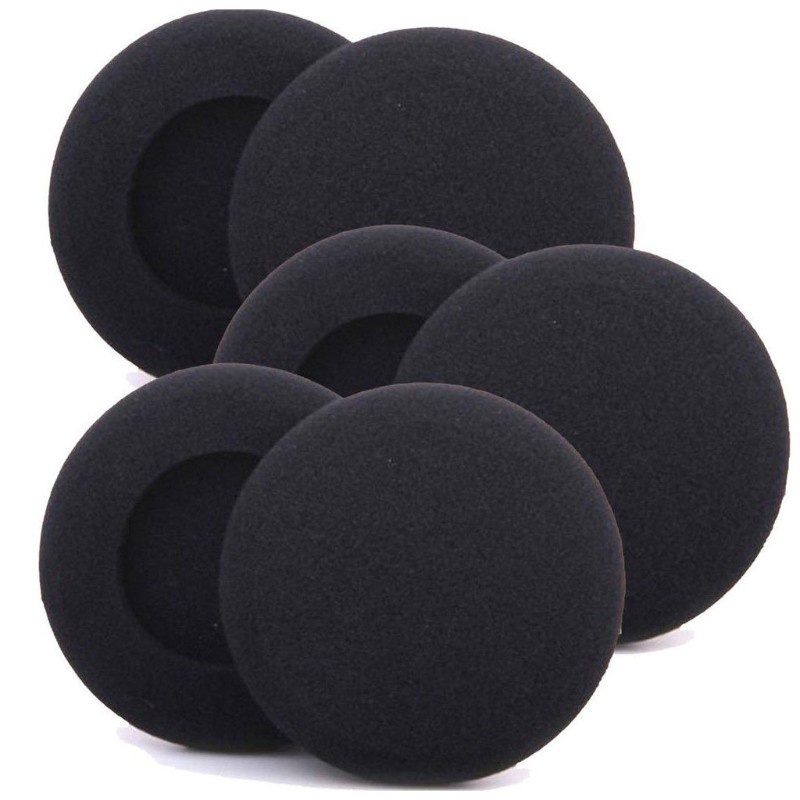 CRE  10Pcs 50mm Soft Sponge Headband Headphone Pad Cushion Headset Cover Replacement