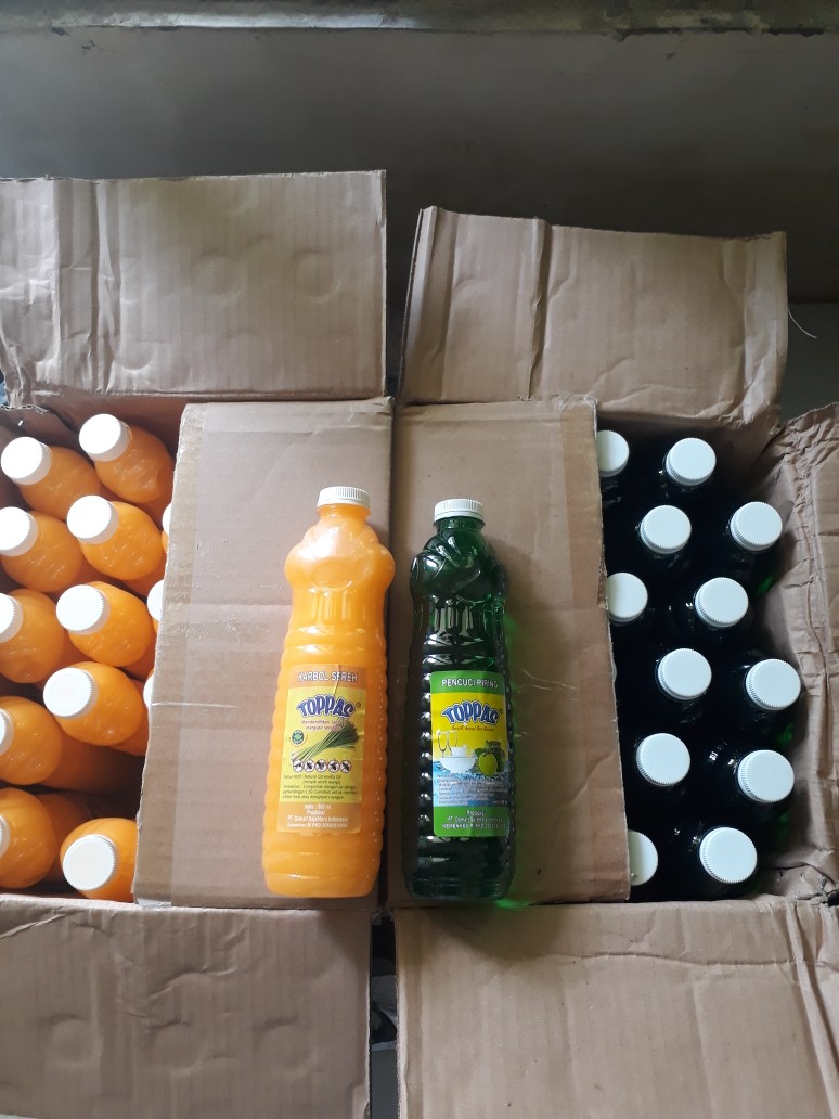 Pencuci Piring Lime 1 Duz Toppas Mutu Top Harga Pas