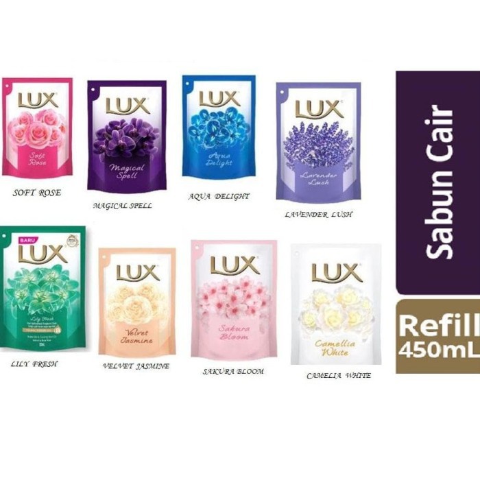 Lux Body Wash 250ml (Refill / Pouch)