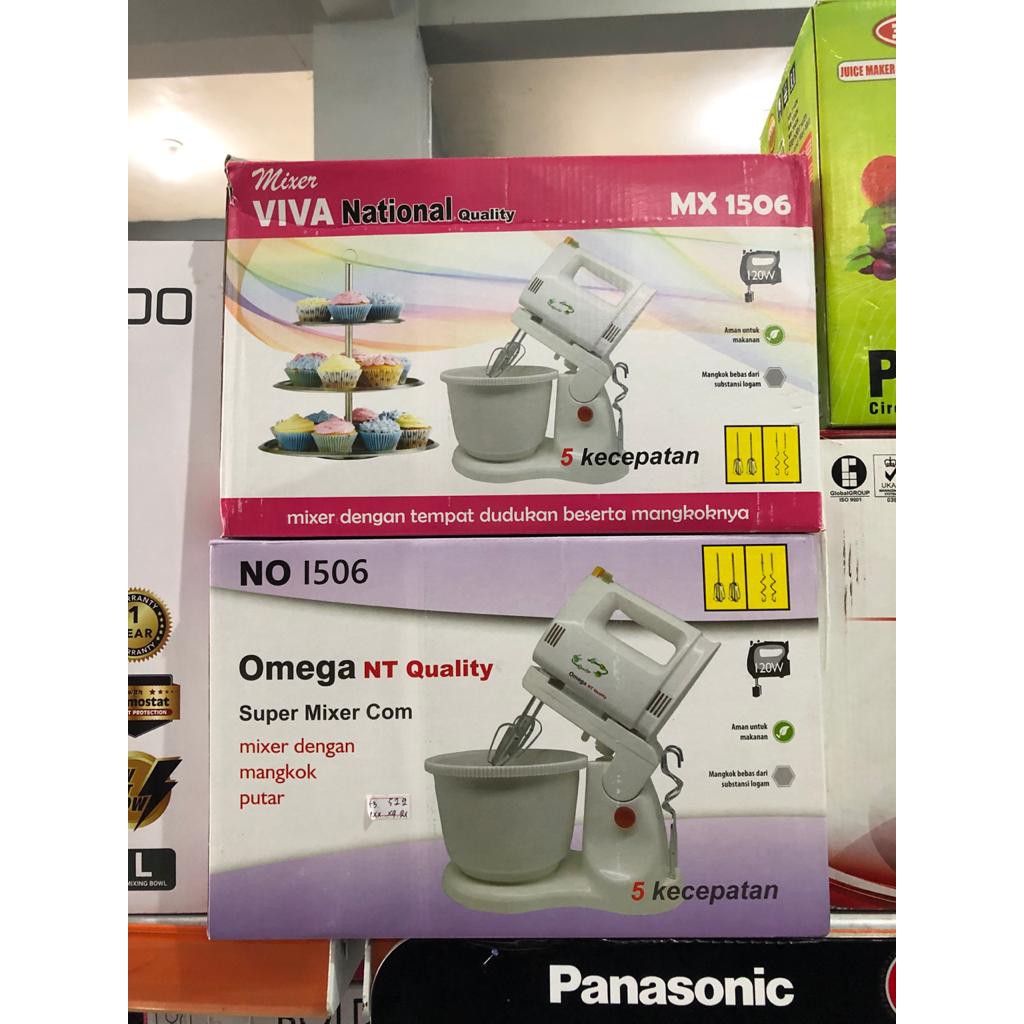 Mixer com National Omega & Mixer com National Viva