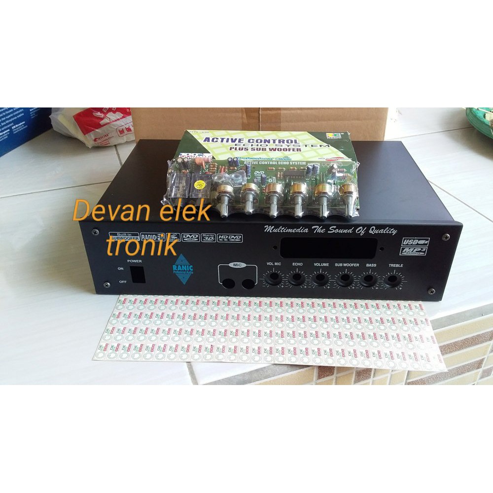 Box aktif sepeaker karaoke plus mp3 mp5