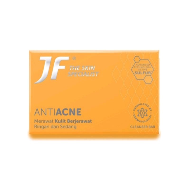 JF Anti Acne 90 gr the skin specialist / jf sulfur /jf cleanser bar