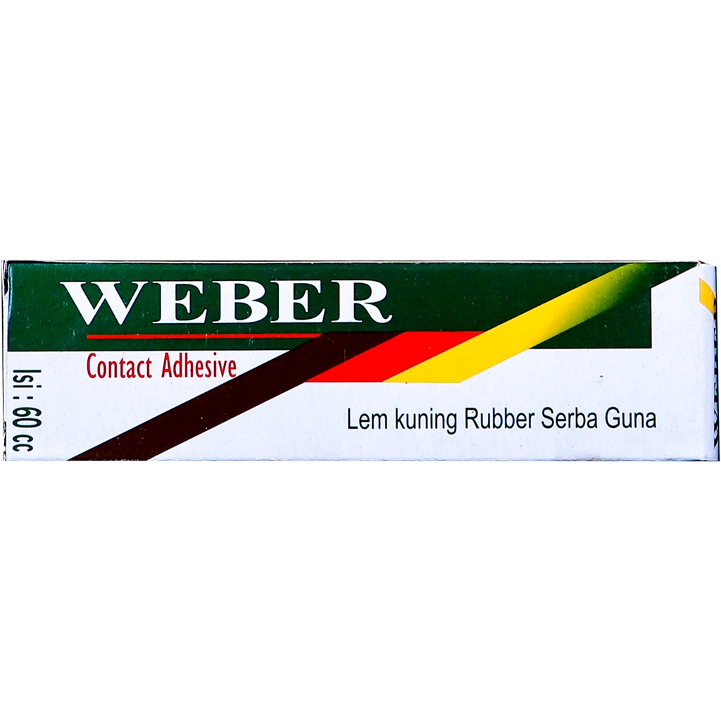 Lem kuning,lem kuning weber,lem kuning weber tube 60 CC