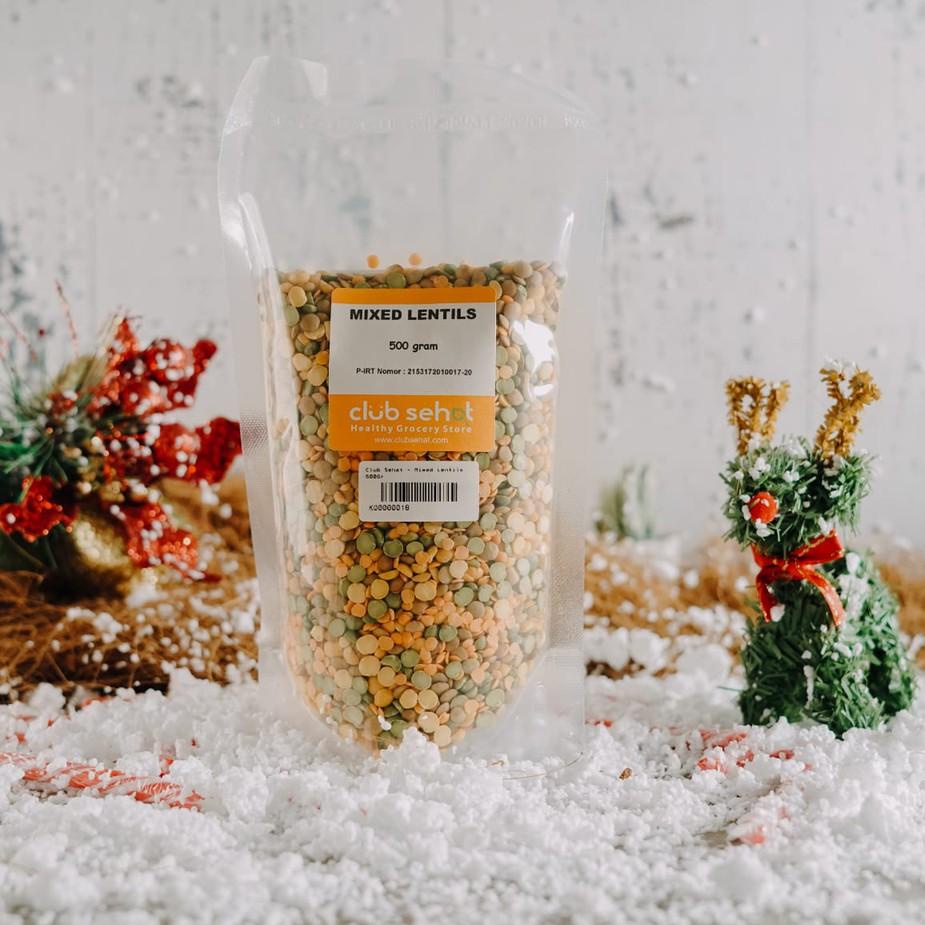 

Trendy MIXED LENTILS Lentil Orange, Brown, Yellow, Green 500gr ✔