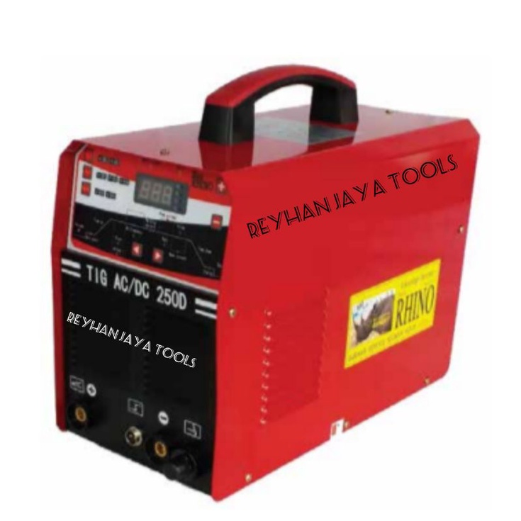 mesin las tig 250 AC/DC RHINO mesin las aluminium rhino 1 phase