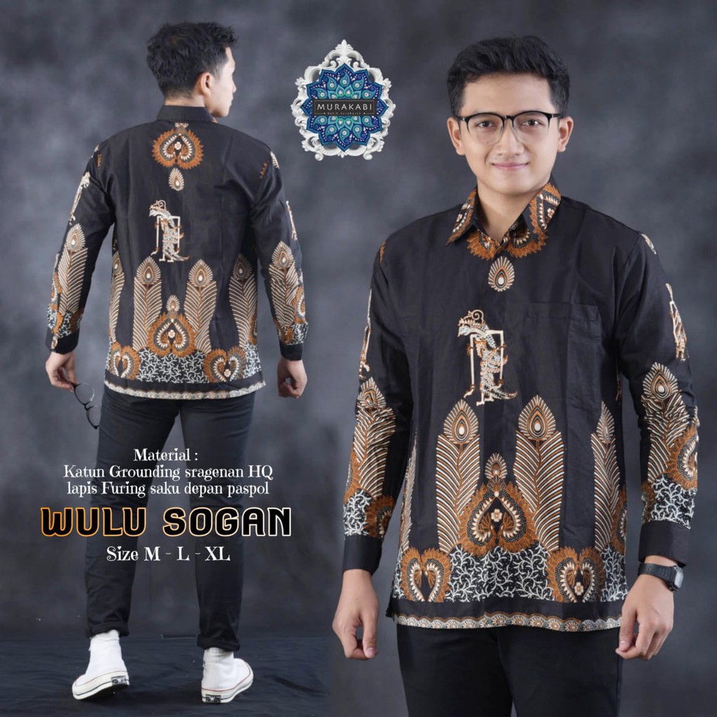 WULU SOGAN MURAKABI BATIKSOLOAMANAH KEMEJA BATIK PRIA SOLO LENGAN PANJANG PENDEK LAPIS FURING ATASAN PREMIUM MODERN KATUN HALUS ARGO LAWU MERAK PUTIH WIDURI BIRU ARGO LAWU METRO ASMARA GINANDRA UNGU KLA JAYANEGARA VIJAY WEDANTA PINUS MANGKUBUMI RAJASAKTI