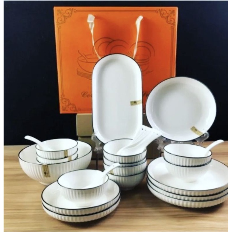 Dinner Set Ceramic 28pc