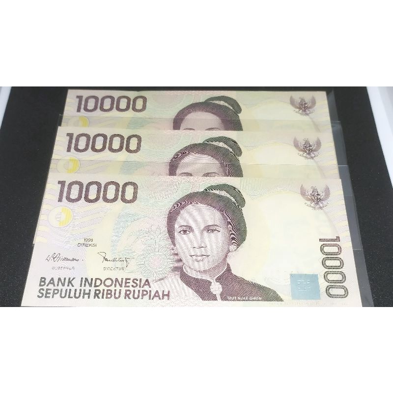 Jual Koleksi Uang Kertas Kuno Rp 10000 Tjut Nyak Dhien Shopee Indonesia