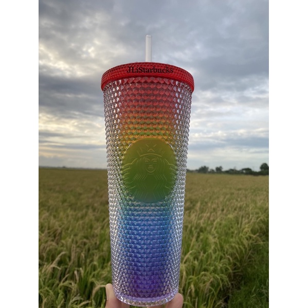 Starbucks China Rainbow Studded ColdCup