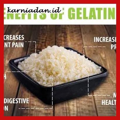 

RAGA-RAGA- GELATIN GELITA GREEN VALLEY 100 GR -GNIDUP-NAHAB.