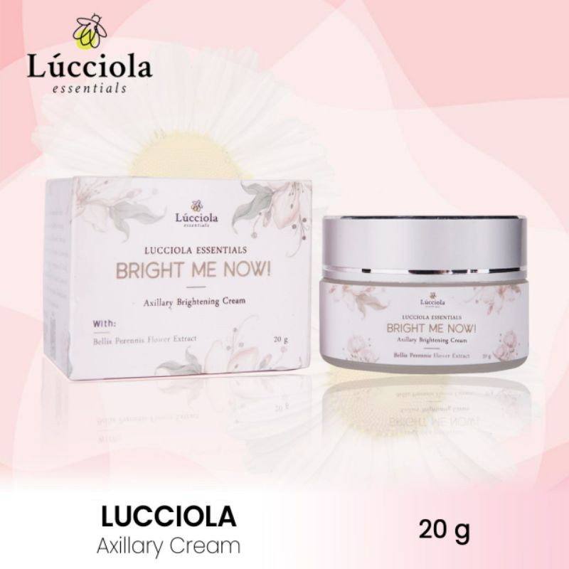 Lucciola Axillary Brightening Cream 20gr BPOM skincare memutihkan dark spot