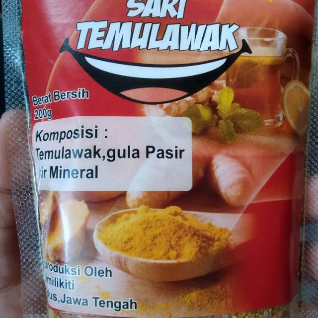 

Minuman rempah Sari Temulawak 200gram